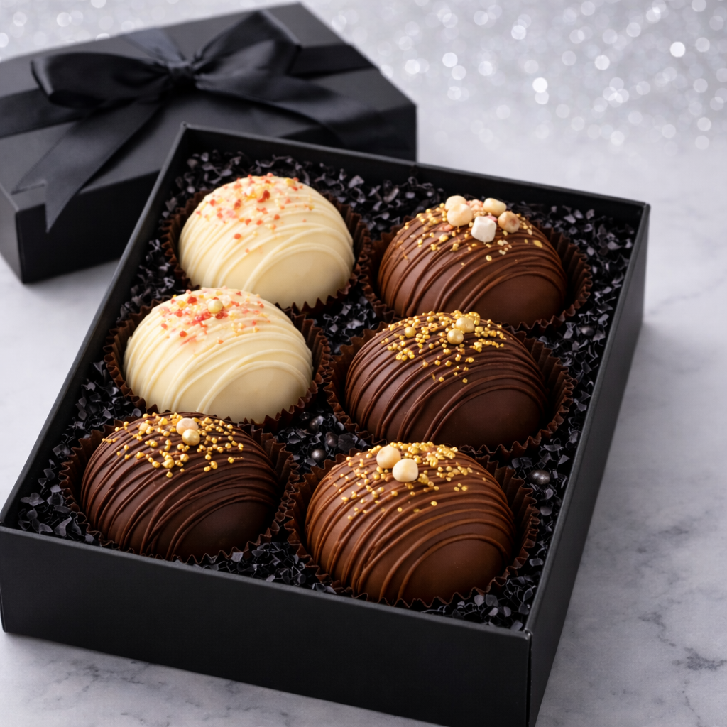 Chocolate Bomb Gift Box - Set of 6