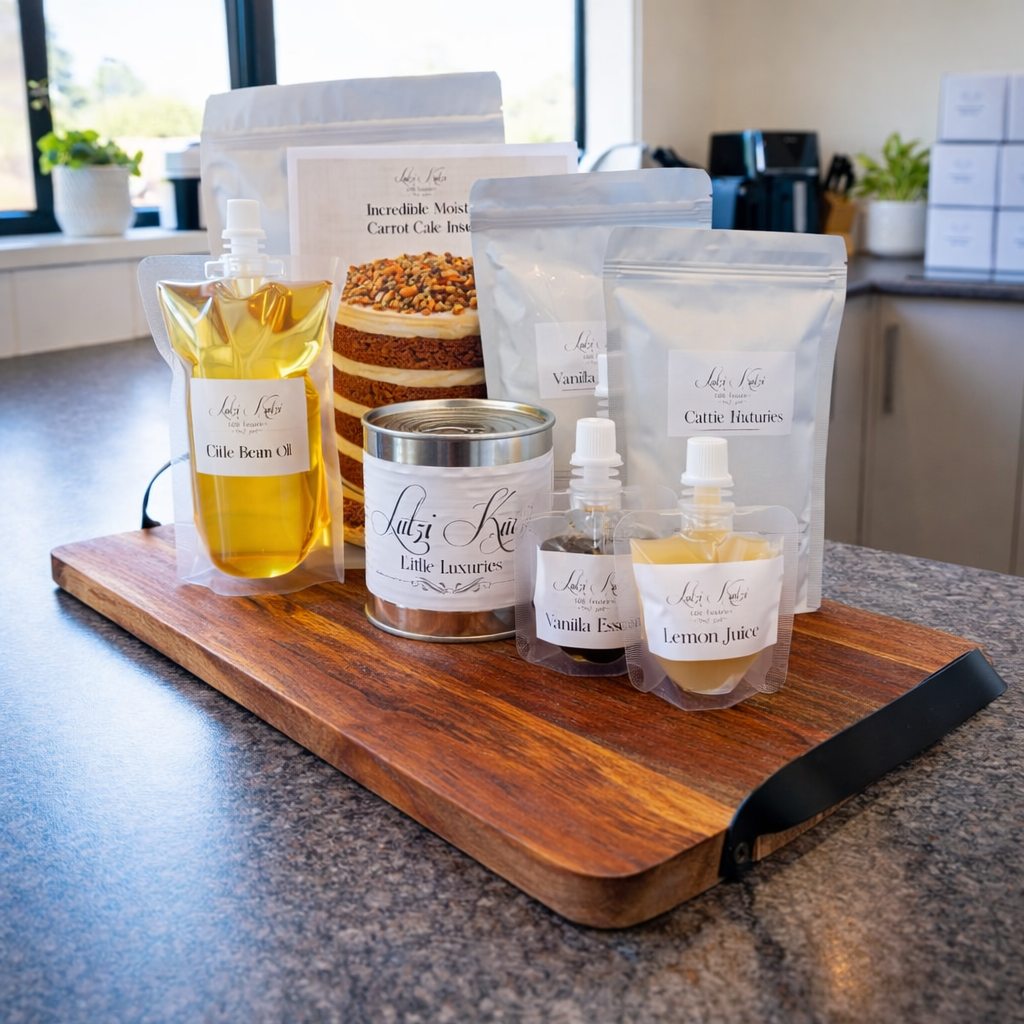 Lutzi Kutzi Classic Carrot Cake Baking Box