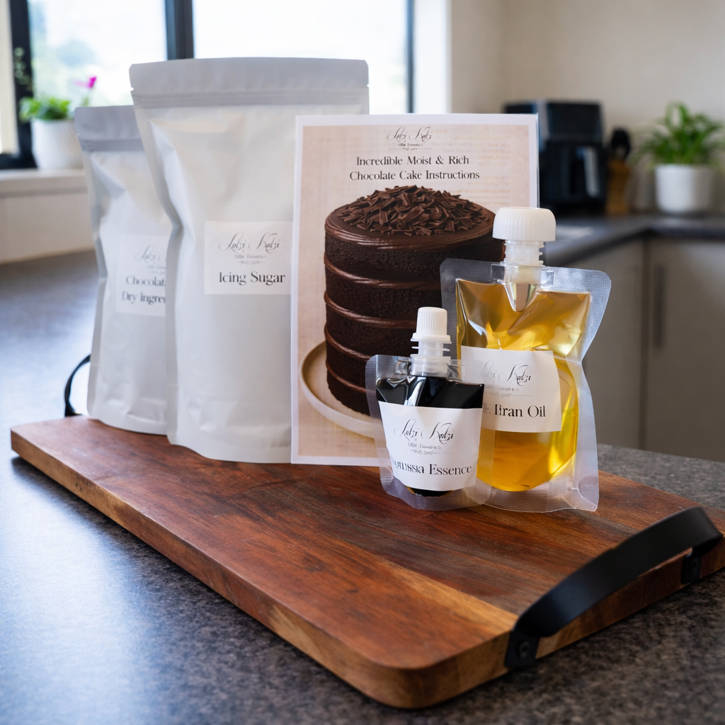 Lutzi Kutzi Rich Chocolate Cake Baking Box