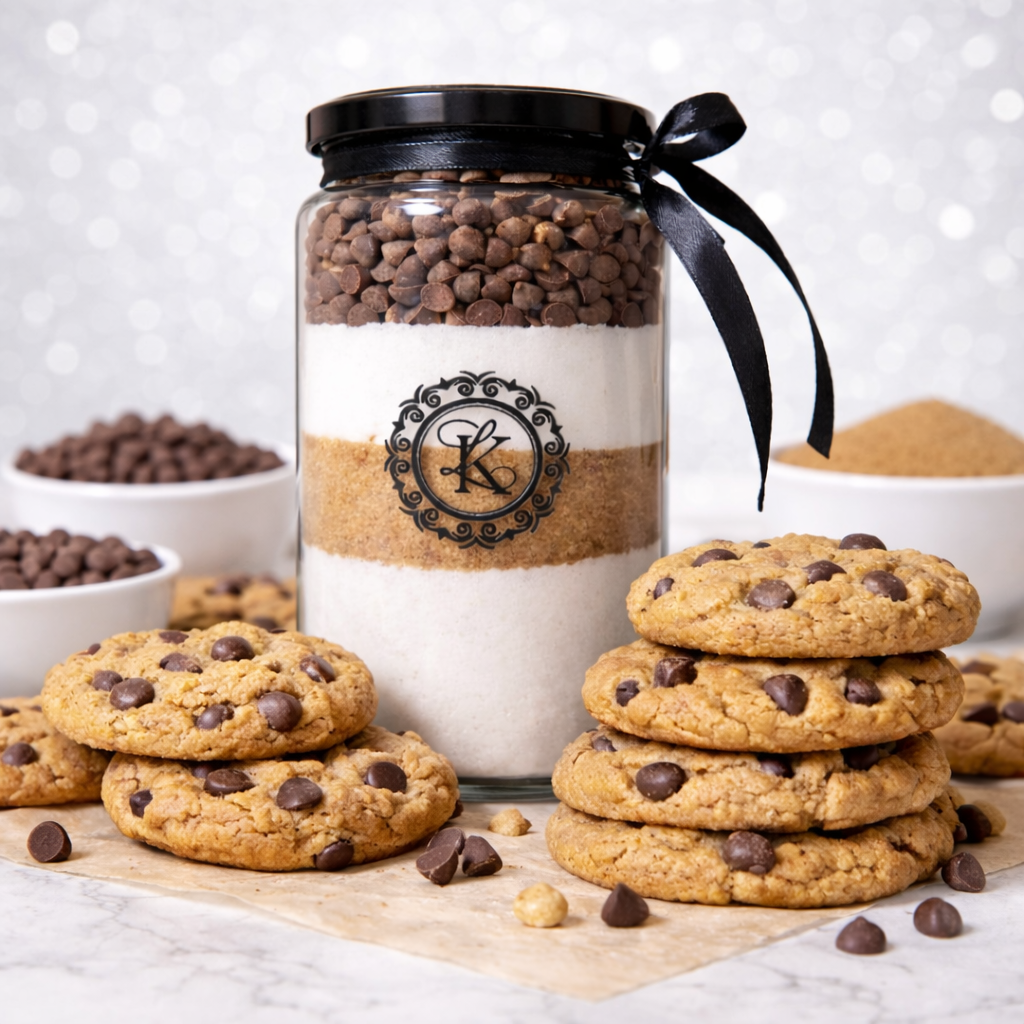 Lutzi Kutzi Chocolate Chip Cookie Baking Jar – 1 liter