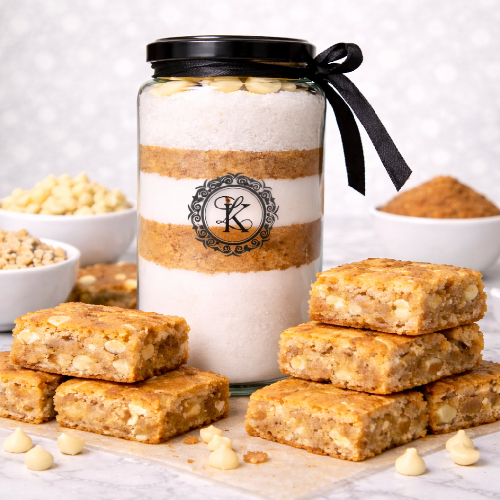 Lutzi Kutzi White Chocolate Blondie Baking Jar – 1 liter