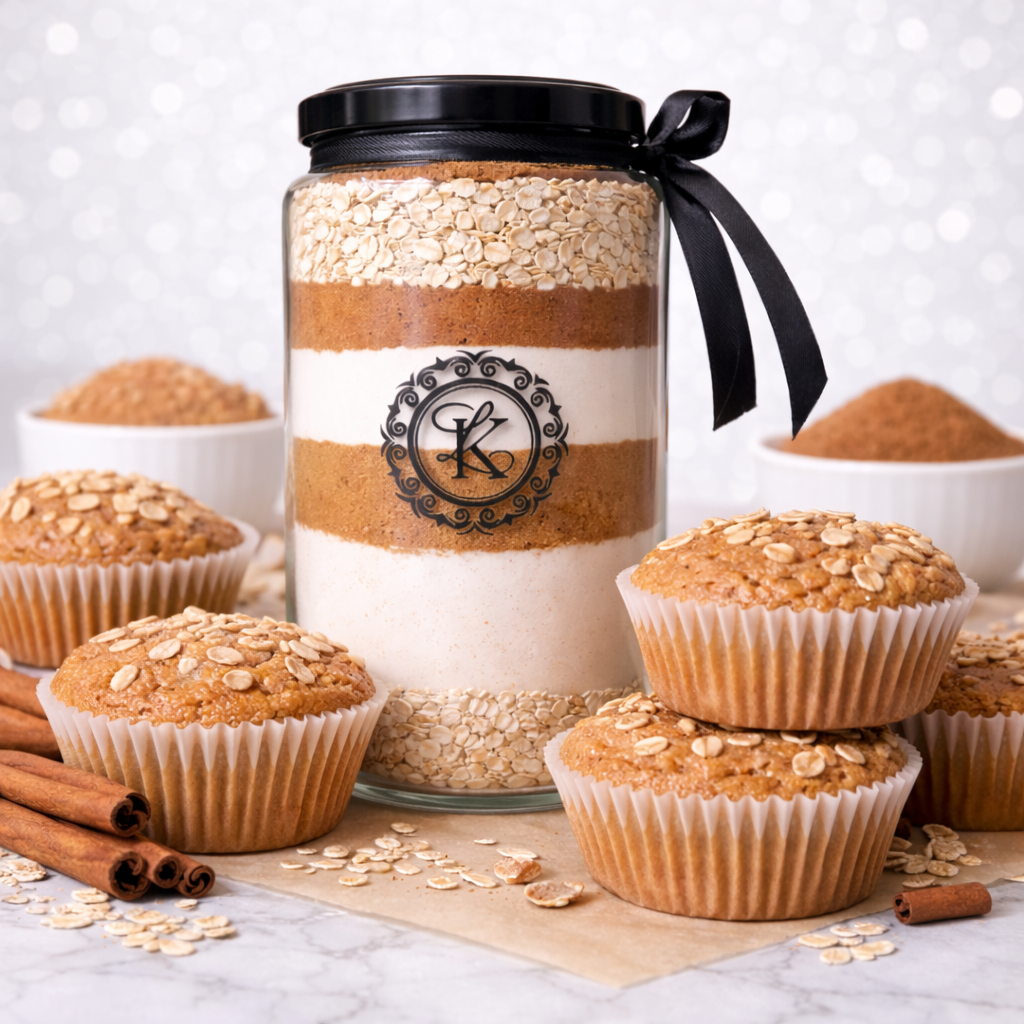 Lutzi Kutzi Cinnamon Muffin Baking Jar – 1 liter