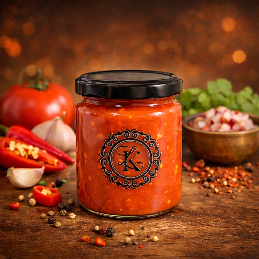 Lutzi Kutzi Firepot Chilli Chutney — Little Jar (160 ml)
