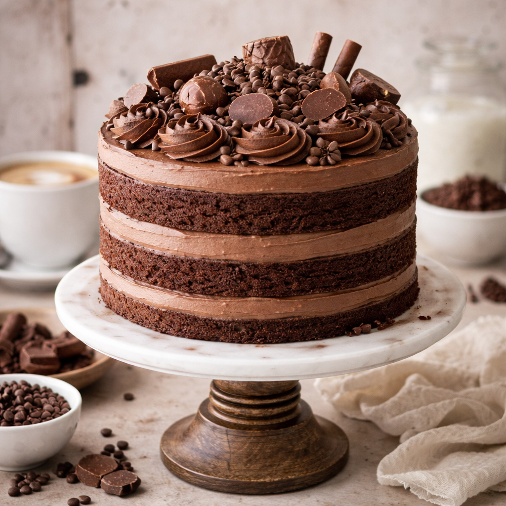 Lutzi Kutzi Rich Chocolate Cake Baking Box